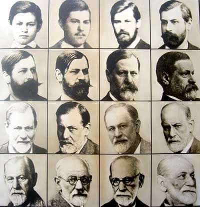 16 retratos de Freud