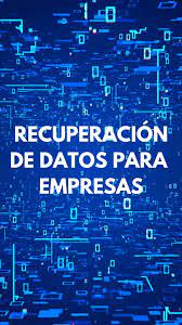 Recuperacion de datos empresas