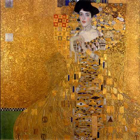 Adele Bloch-Bauer retratada por Klimt