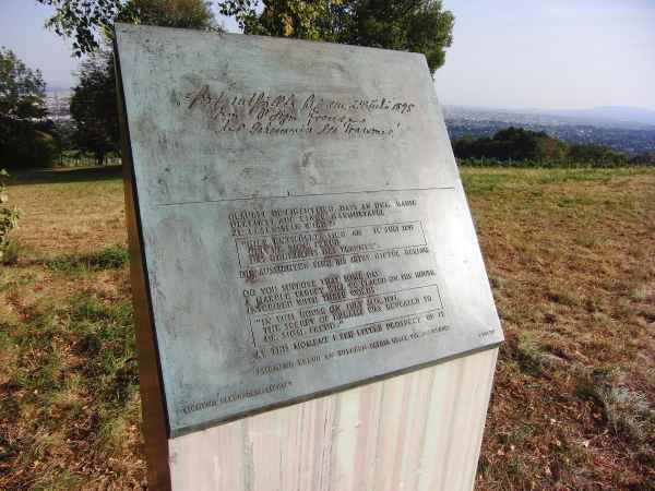 Placa inscripción Bellevue