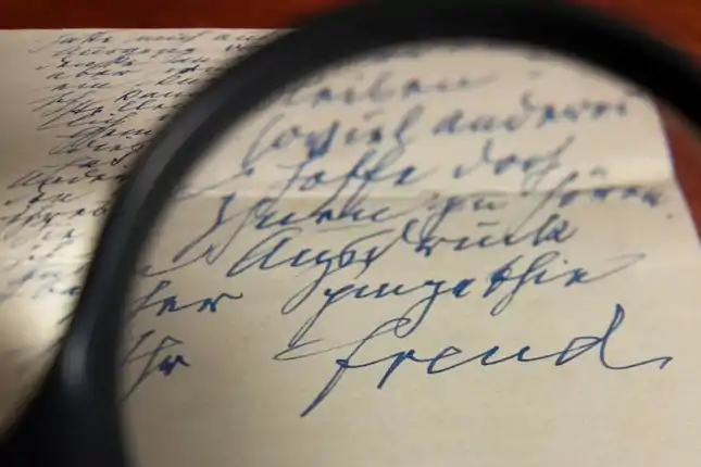 Manuscrito carta Freud