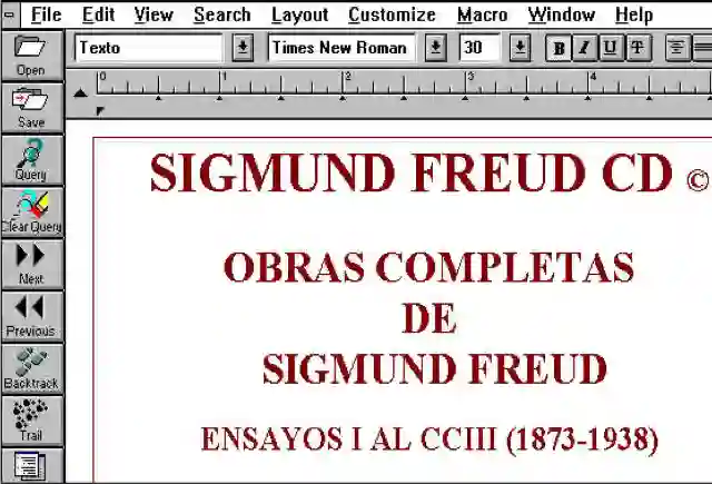 Freud en CD interactivo